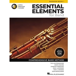 Essential Elements for Band - Bassoon Book 1 with Online Resources