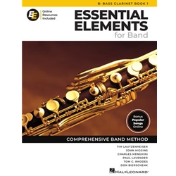 Essential Elements for Band - Bb Bass Clarinet with Online Resources
