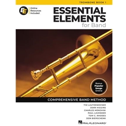 Essential Elements for Band - Trombone Book 1 with Online Resources