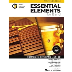 Essential Elements for Band - Percussion/Keyboard Percussion Book 1 Online Resources